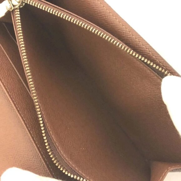 004271BP (L3) Louis Vuitton Wallet Long Portefeiulle Sarah Brown Monogram - Picture 6 of 9